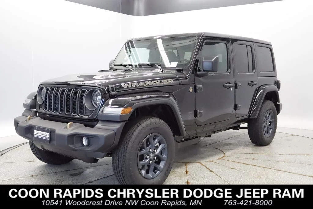 New 2026 Black Clear-Coat Exterior Paint Jeep 85th Anniversary Edition image 1