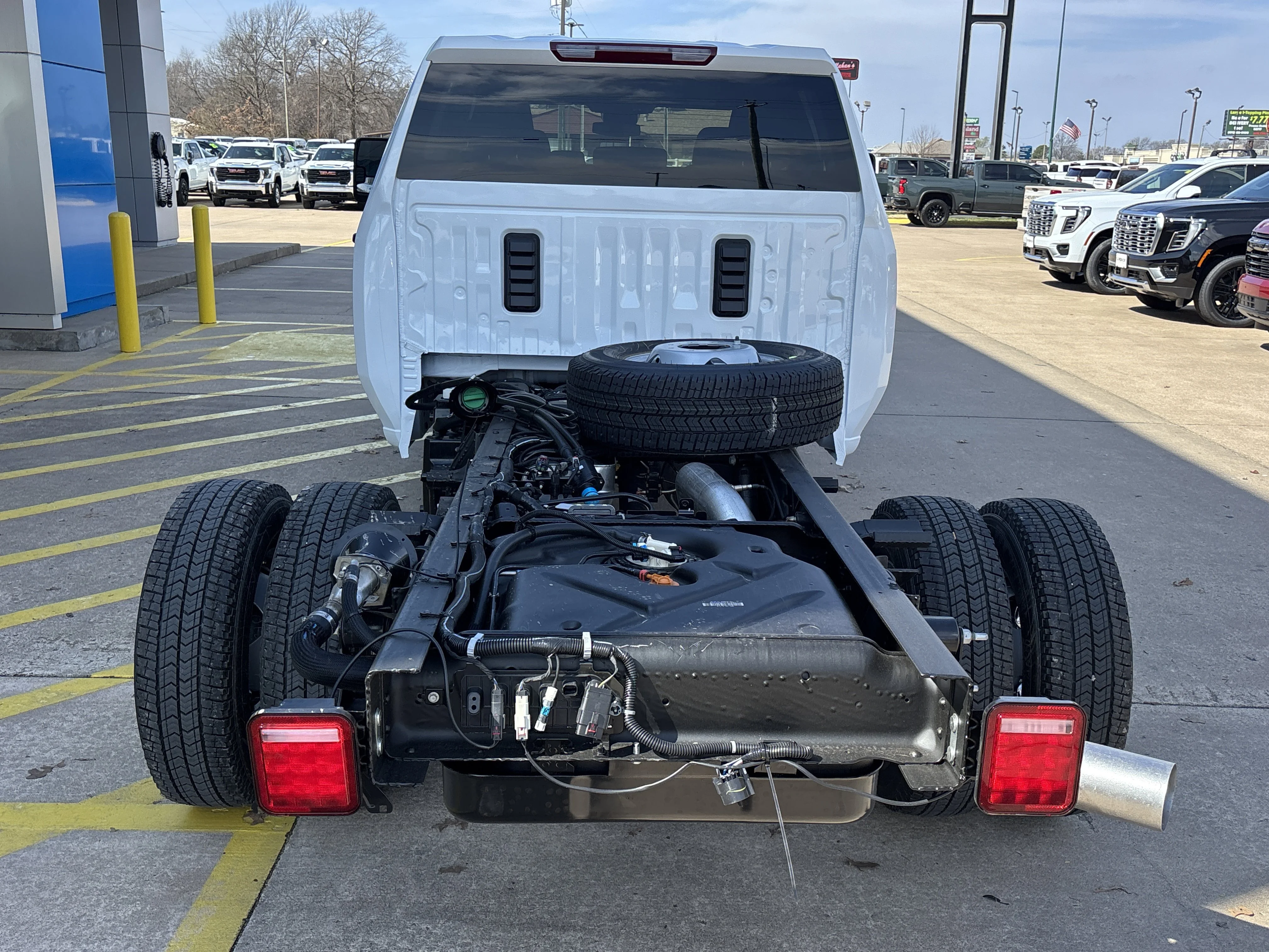 New 2026 Summit White Chevrolet Work Truck image 4