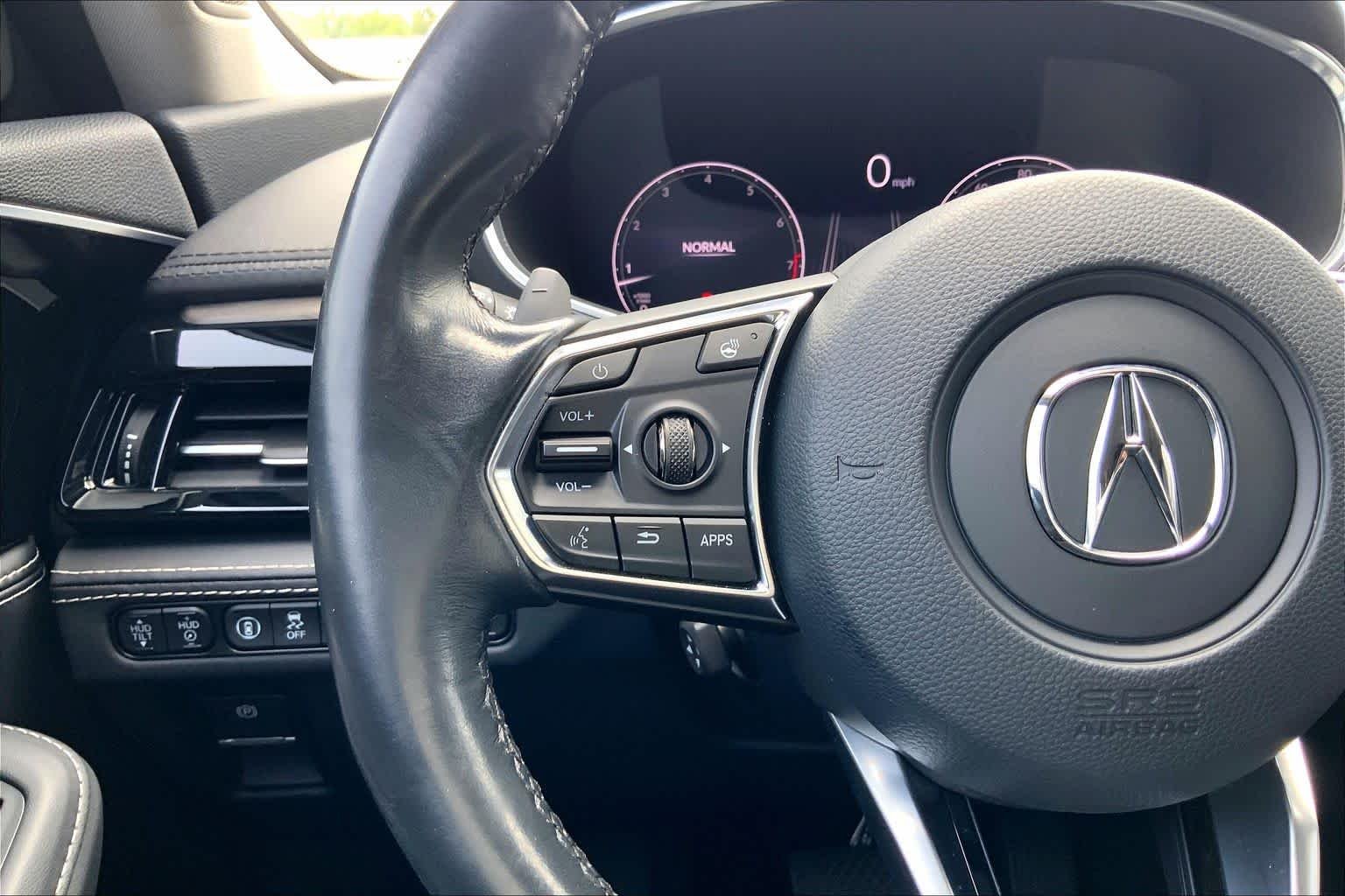 Used 2023 Liquid Carbon Metallic Acura w/Advance Package image 23