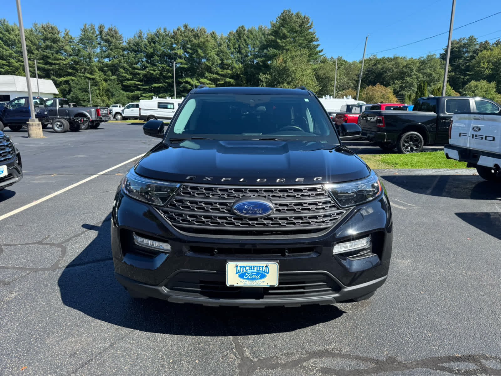 Used 2023 Agate Black Ford XLT image 9