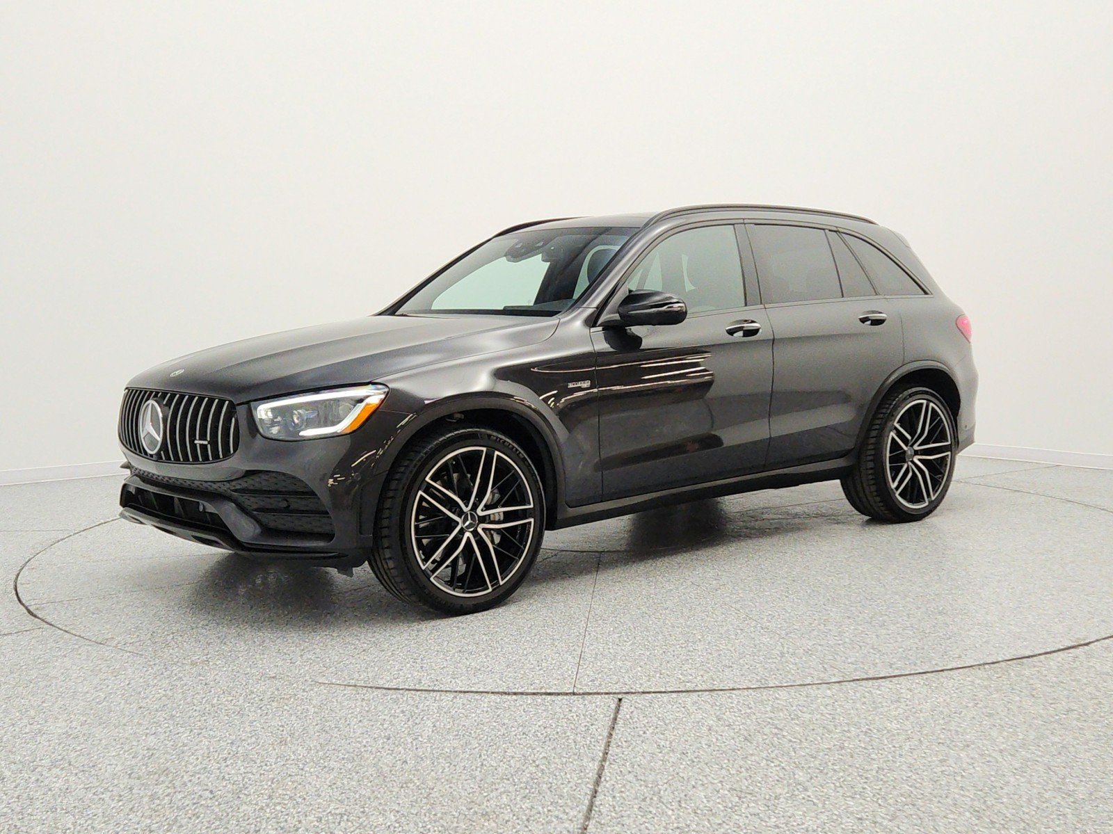 Certified Used 2021 Graphite Grey Metallic Mercedes-Benz AMG® GLC 43 4MATIC SUV image 1