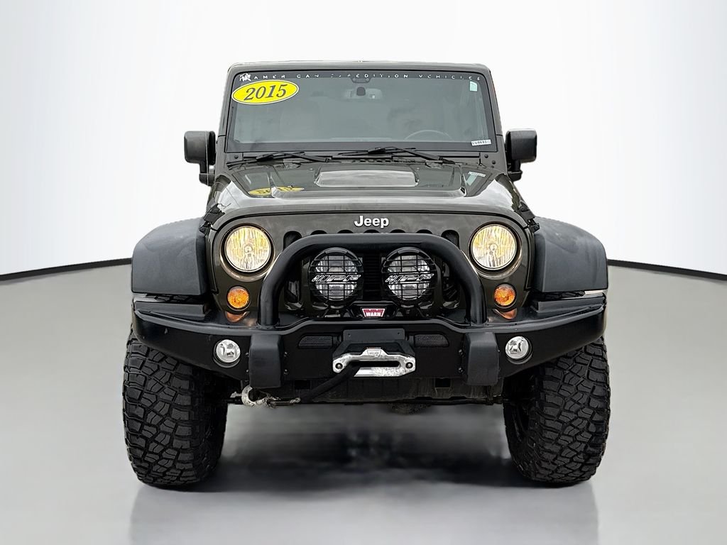 Used 2015 Tank Clearcoat Jeep Rubicon AEV image 2