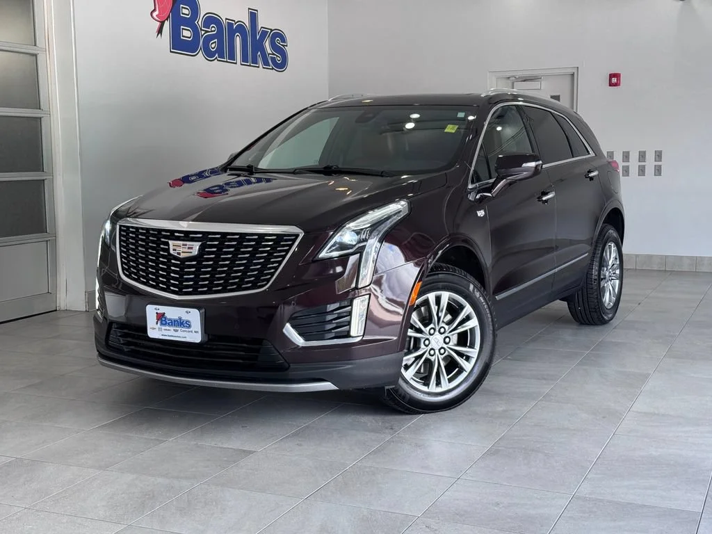 Certified Used 2020 GARNET METALLIC Cadillac Premium Luxury AWD image 2