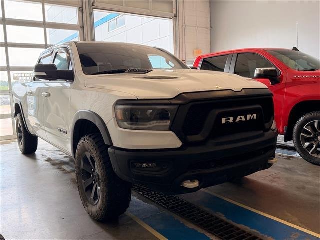 Used 2021 Bright White Clearcoat Ram Rebel image 4