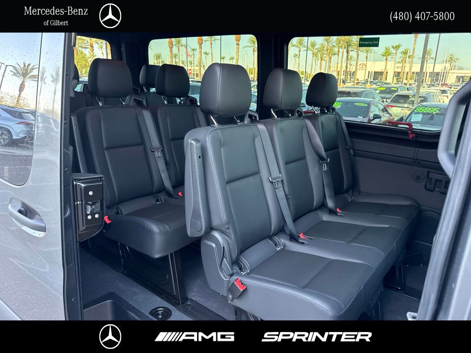 New 2026 Selenite gray metallic Mercedes-Benz Passenger 144 WB image 12