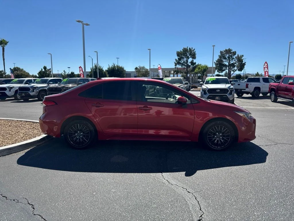 Used 2021 Red Toyota LE image 6
