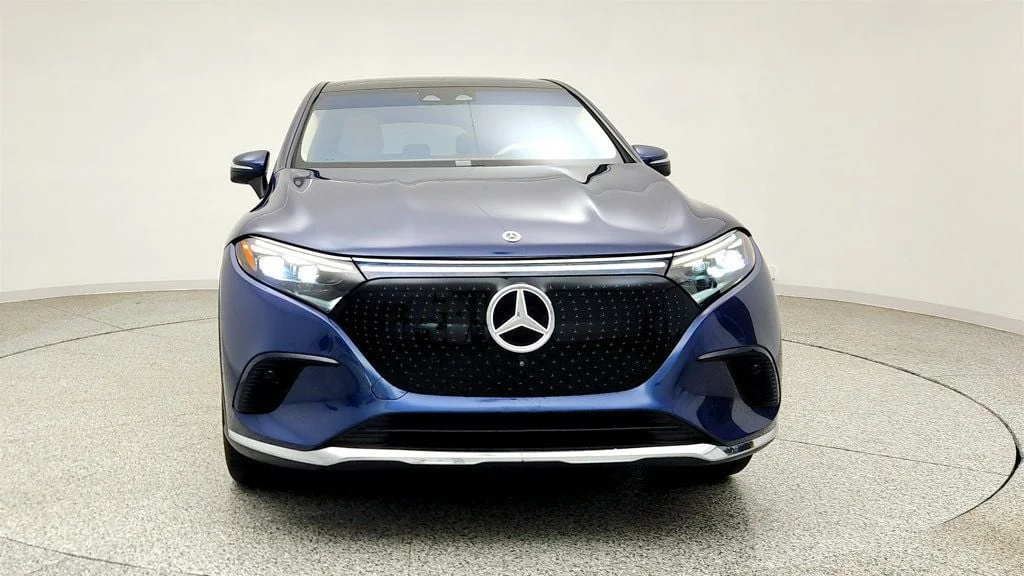 Used 2023 Twilight Blue Metallic Mercedes-Benz EQS 450 4MATIC® SUV w/ 21