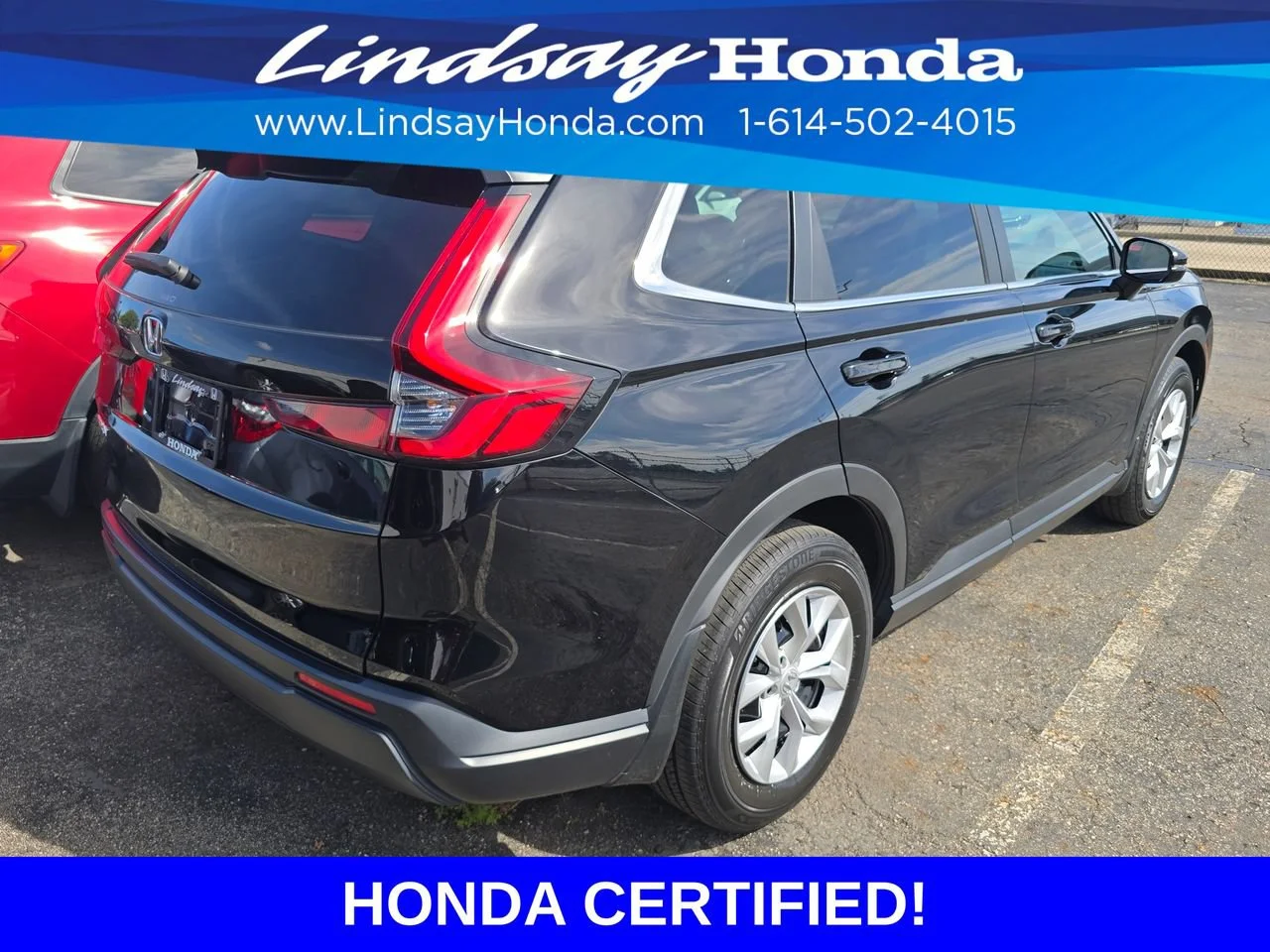 Certified Used 2025 Crystal Black Pearl Honda LX image 32