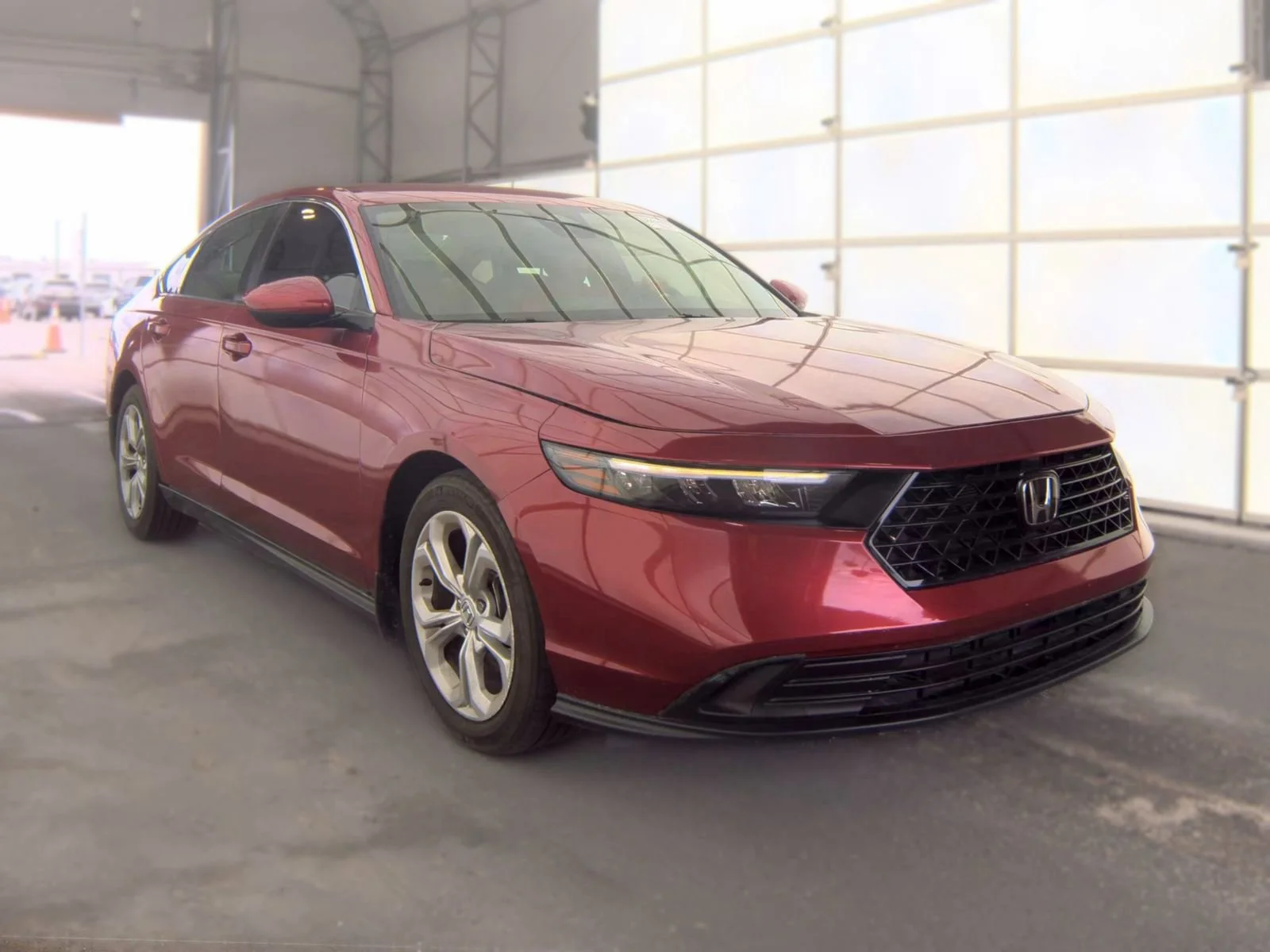 Used 2025 Radiant Red Metallic Honda LX image 3