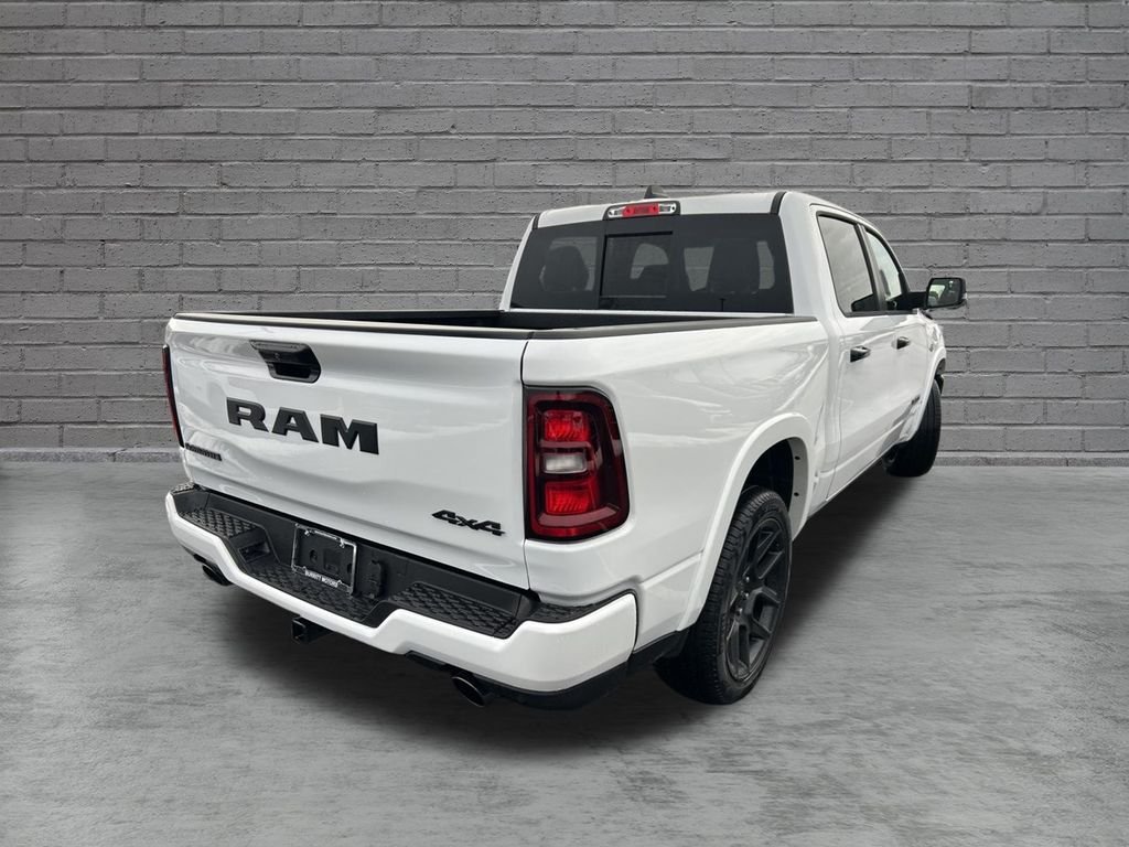New 2026 Bright White Clear-Coat Exterior Paint RAM Laramie image 8