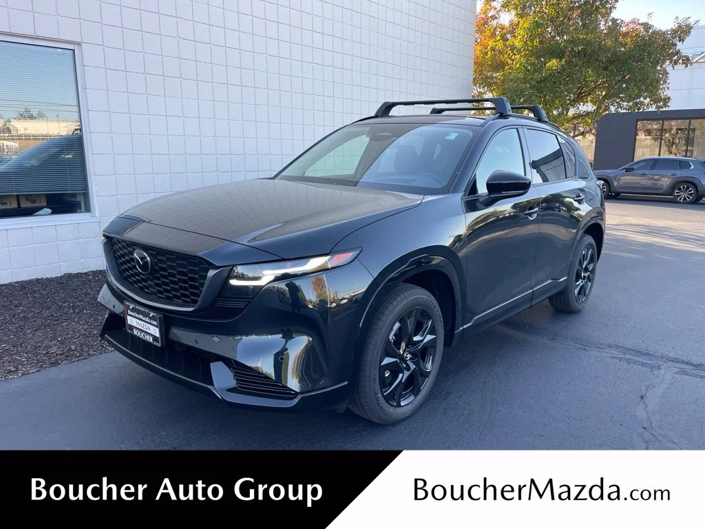New 2026 Jet Black Mica Mazda 2.5 S Premium AWD image 1