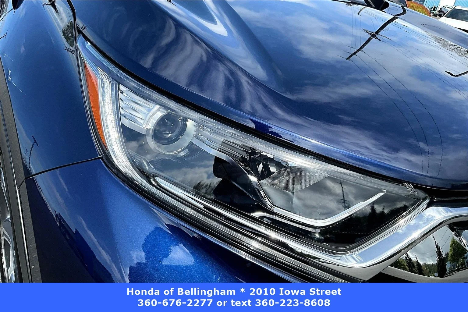 Used 2019 Blue Honda EX-L image 30
