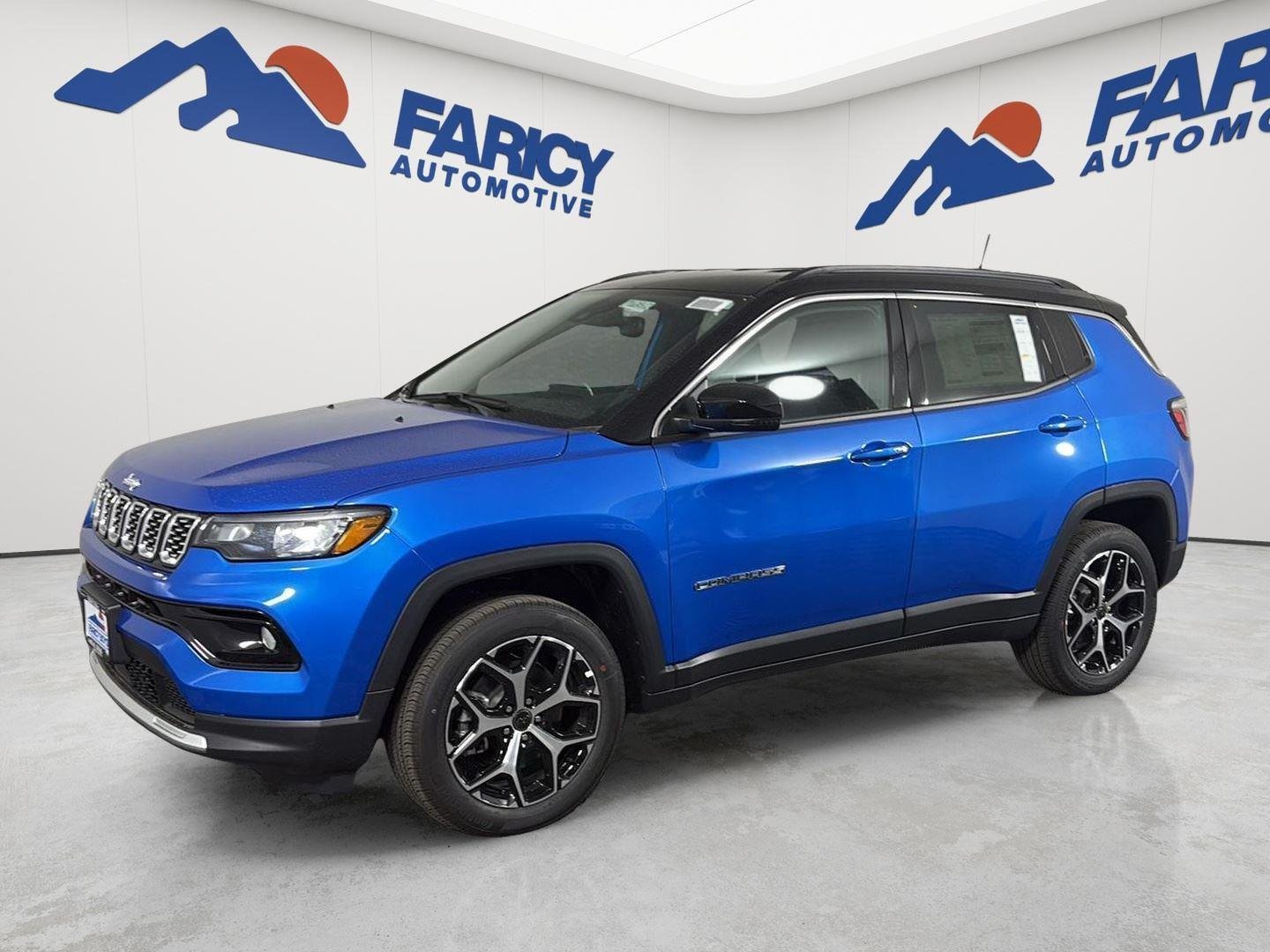 New 2026 Hydro Blue Pearl-Coat Exterior Paint Jeep Limited image 1