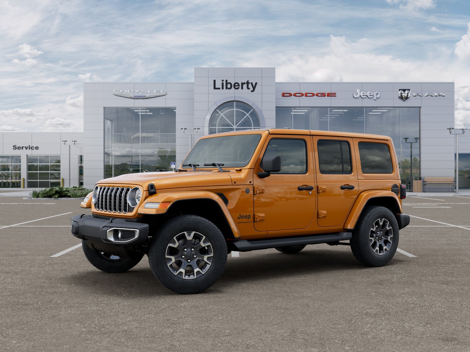 New 2026 Goldilocks Exterior Paint Jeep Sahara image 3