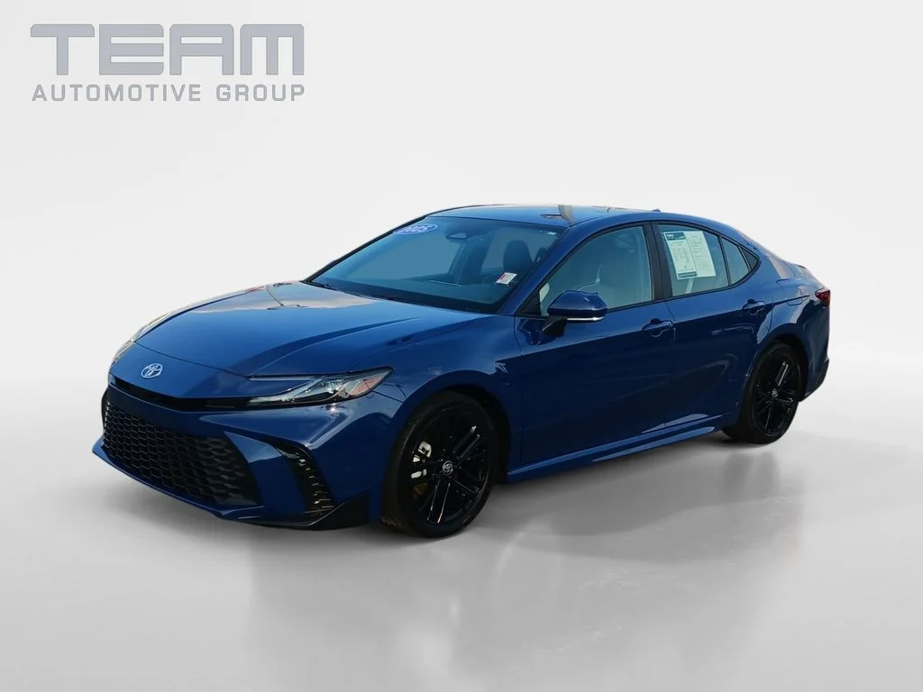 Used 2025 Blue Toyota SE image 3