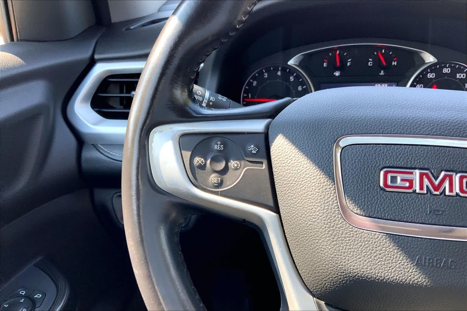 Used 2021 Summit White GMC SLT image 24