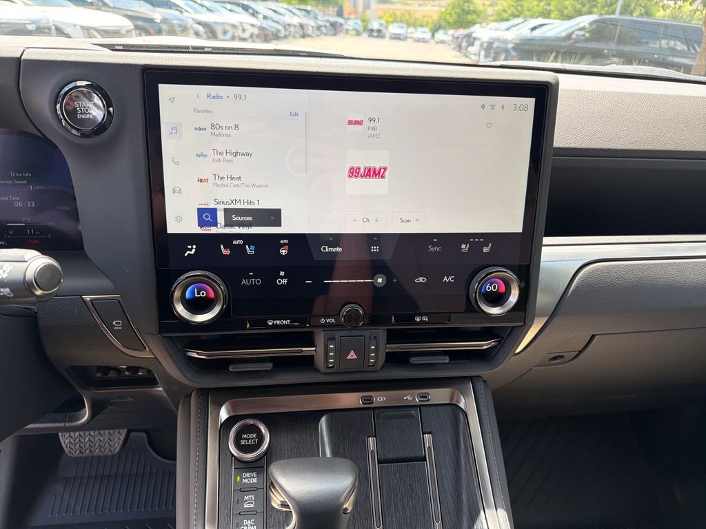 Used 2025 Black Lexus 550 Overtrail+ image 26