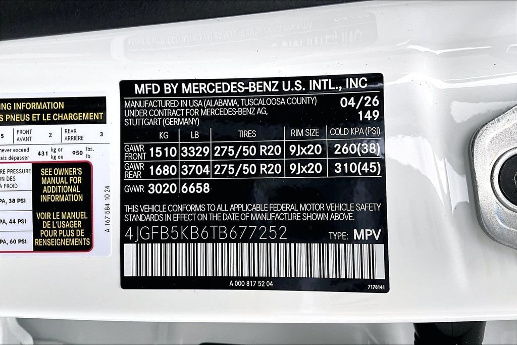 New 2026 Polar White Mercedes-Benz GLE 450 image 13