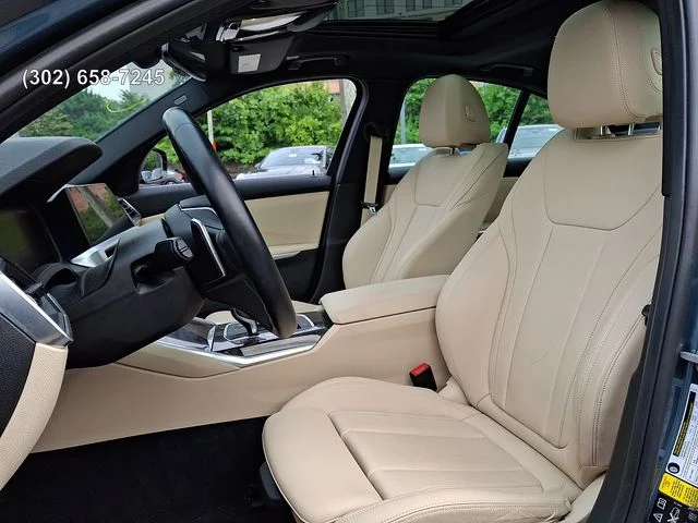 Used 2021 Blue Ridge Mountain Metallic BMW 330i xDrive image 12
