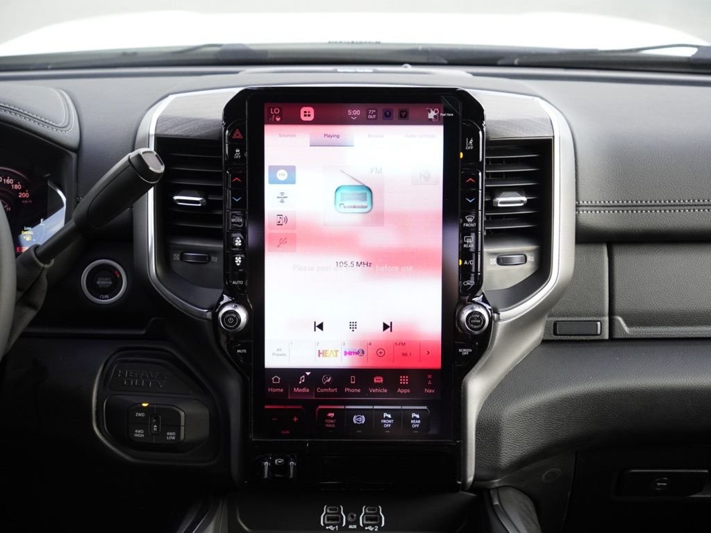 New 2026 Bright White Clear-Coat Exterior Paint RAM Laramie image 25