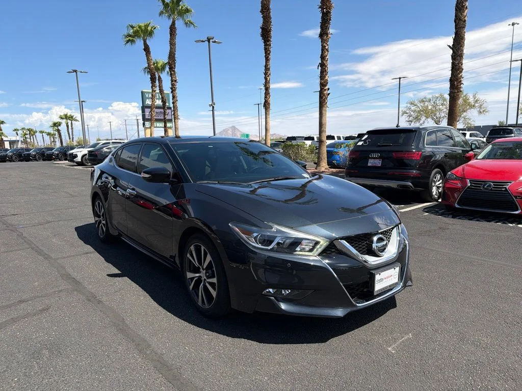 Certified Used 2017 Blue Nissan 3.5 SL image 3