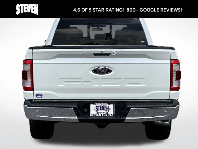 Used 2021 White Ford Lariat image 5
