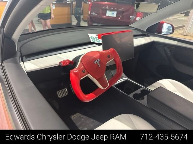 Used 2024 Red Tesla Performance image 12