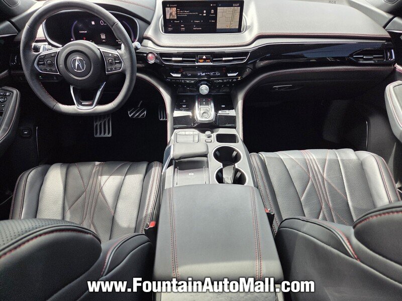 Certified Used 2024 Apex Blue Pearl Acura SH-AWD TYPE S ADV image 11