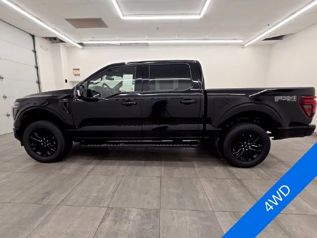 New 2026 Agate Black Metallic Ford Lariat® image 2