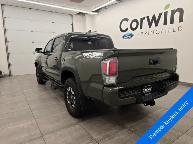 Used 2021 Army Green Toyota TRD Off-Road image 3