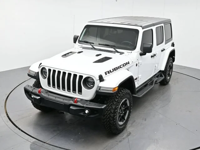 Used 2018 Bright White Clearcoat Jeep Rubicon image 31