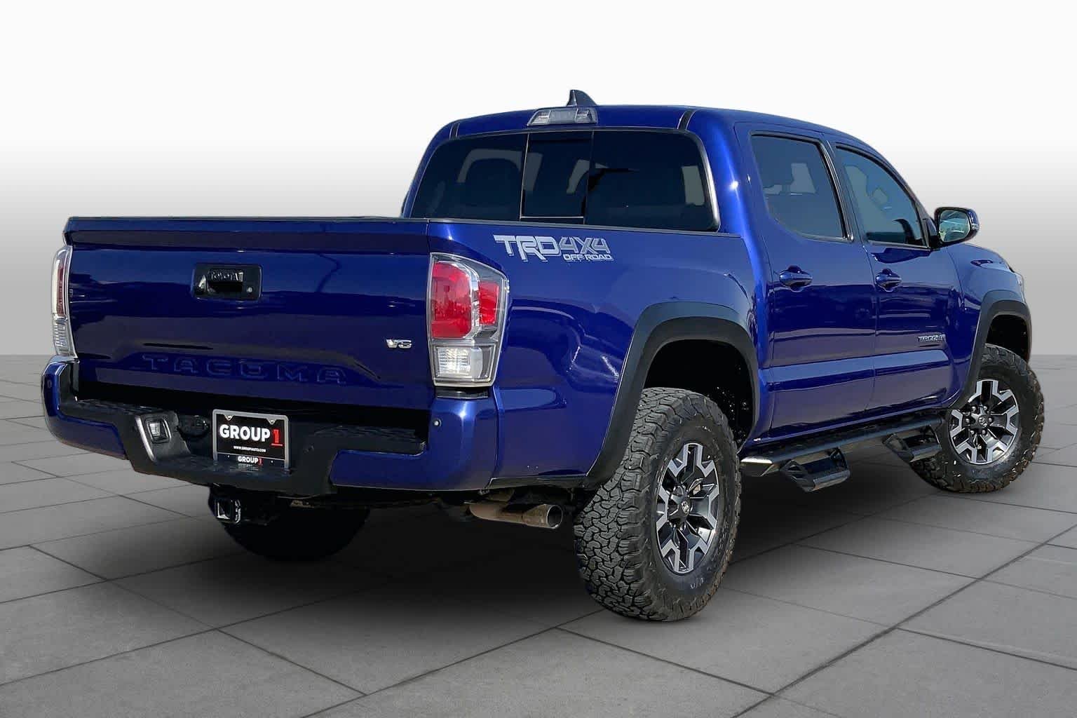 Used 2022 Blue Crush Metallic Toyota TRD Off Road image 13