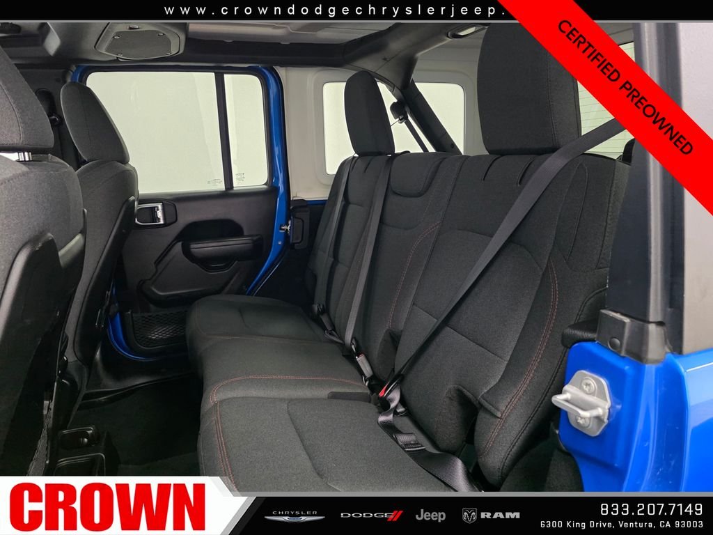 Certified Used 2025 Blue Jeep Rubicon image 20