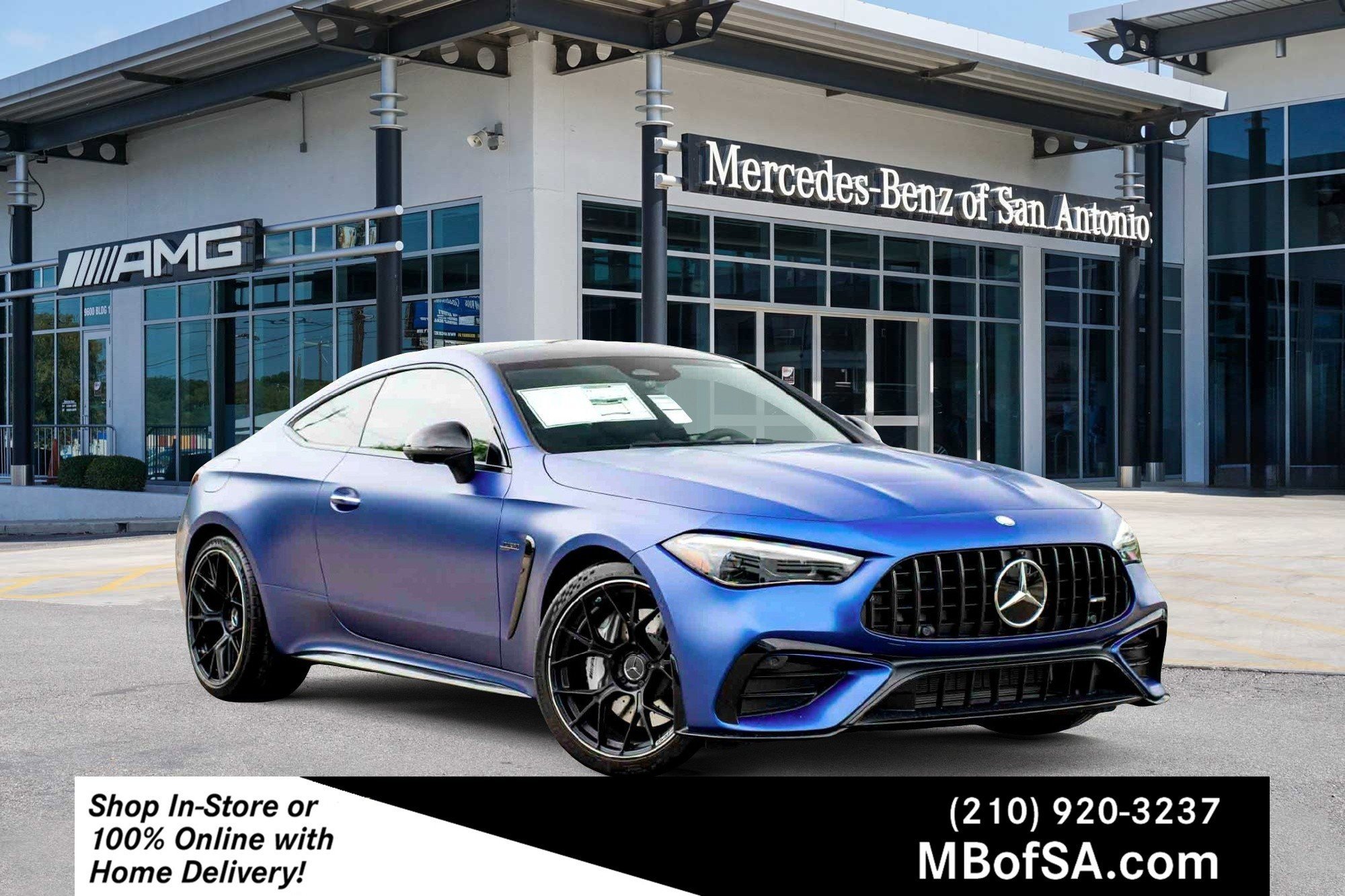 New 2026 MANUFAKTUR Starling Blue Magno Mercedes-Benz AMG® CLE 53 4MATIC+ Coupe image 23