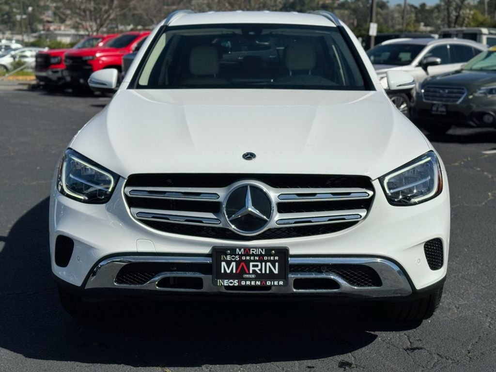 Used 2021 Polar White Mercedes-Benz GLC 300 image 3