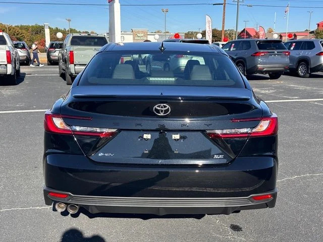 New 2026 Midnight Black Metallic Toyota SE image 4