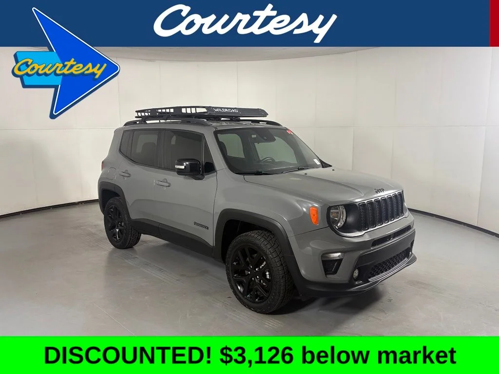 Used 2022 Gray Jeep Altitude image 1