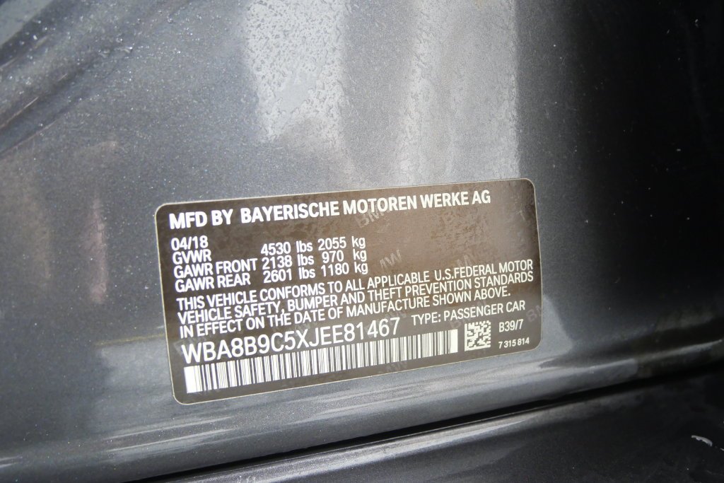 Used 2018 Mineral Gray Metallic BMW 330i image 29