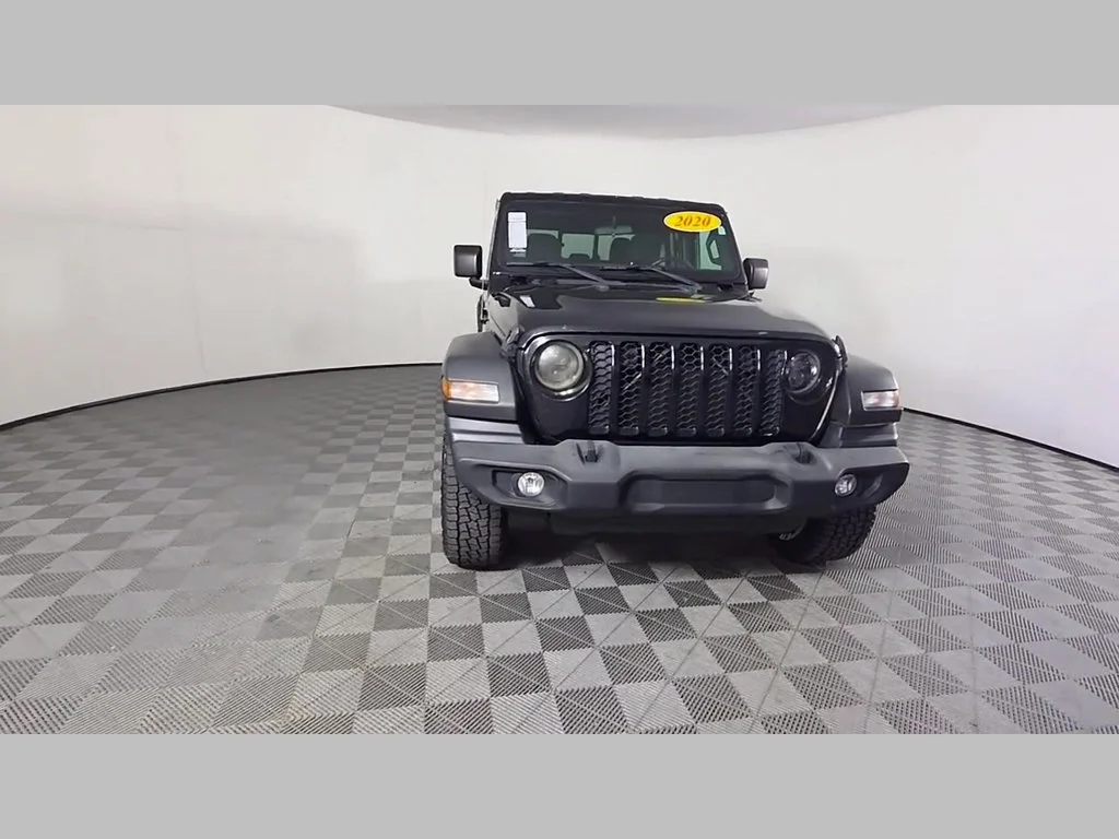 Used 2020 Black Clearcoat Jeep Sport S image 53