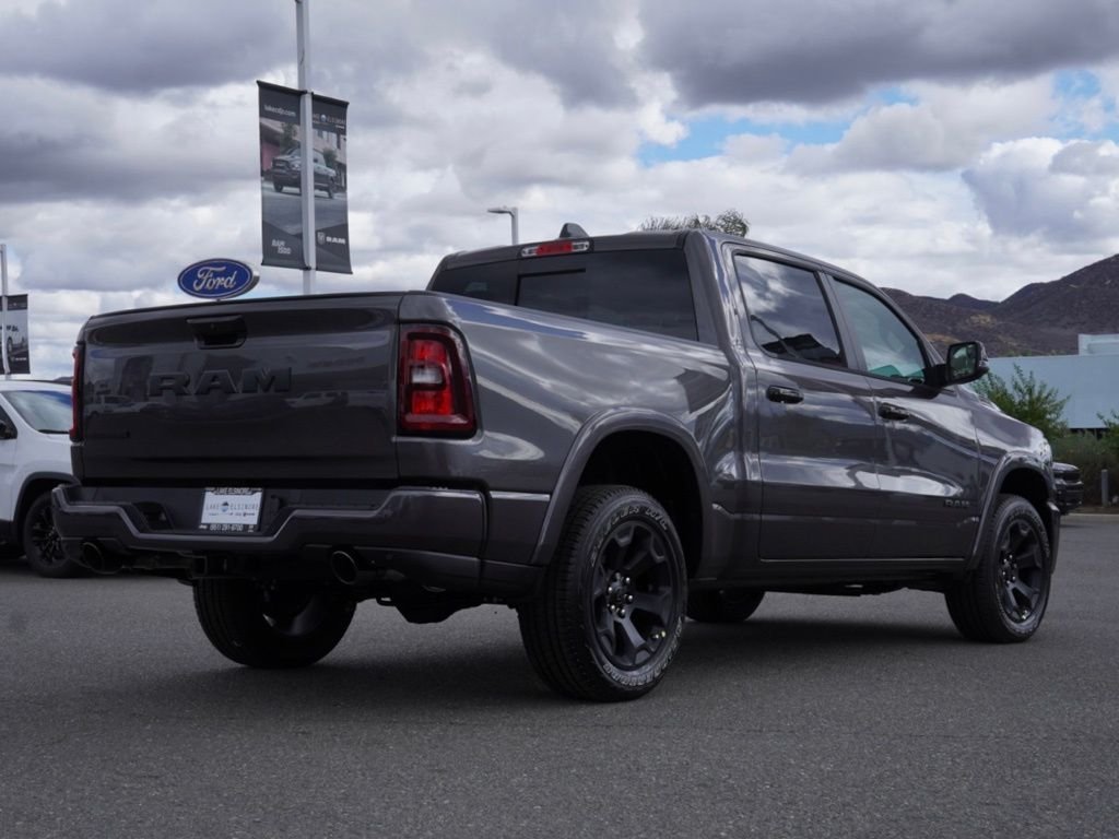 New 2026 Granite Crystal Metallic Clear-Coat Exterior Paint RAM Big Horn Level 2  Night Edition image 3