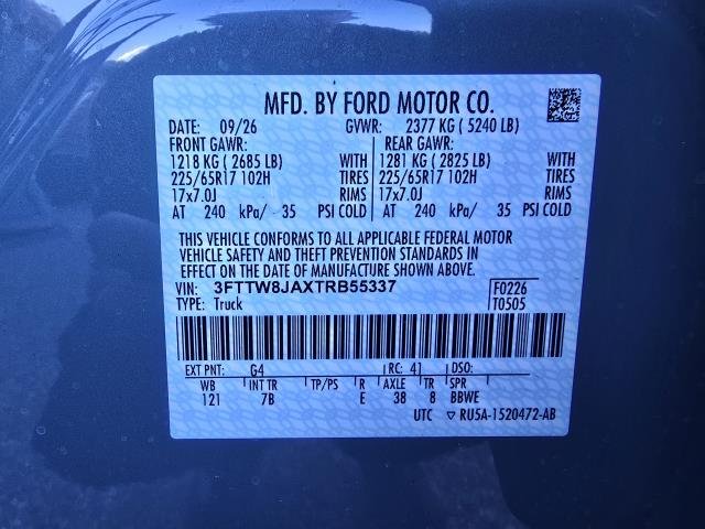 New 2026 Azure Gray Metallic Tri-Coat Ford XLT image 34