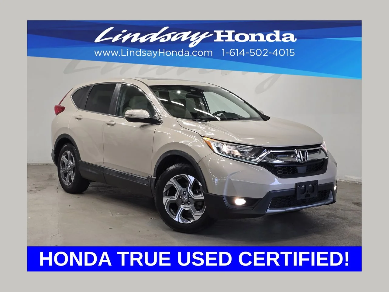 Certified Used 2019 Sandstorm Metallic Honda EX image 1