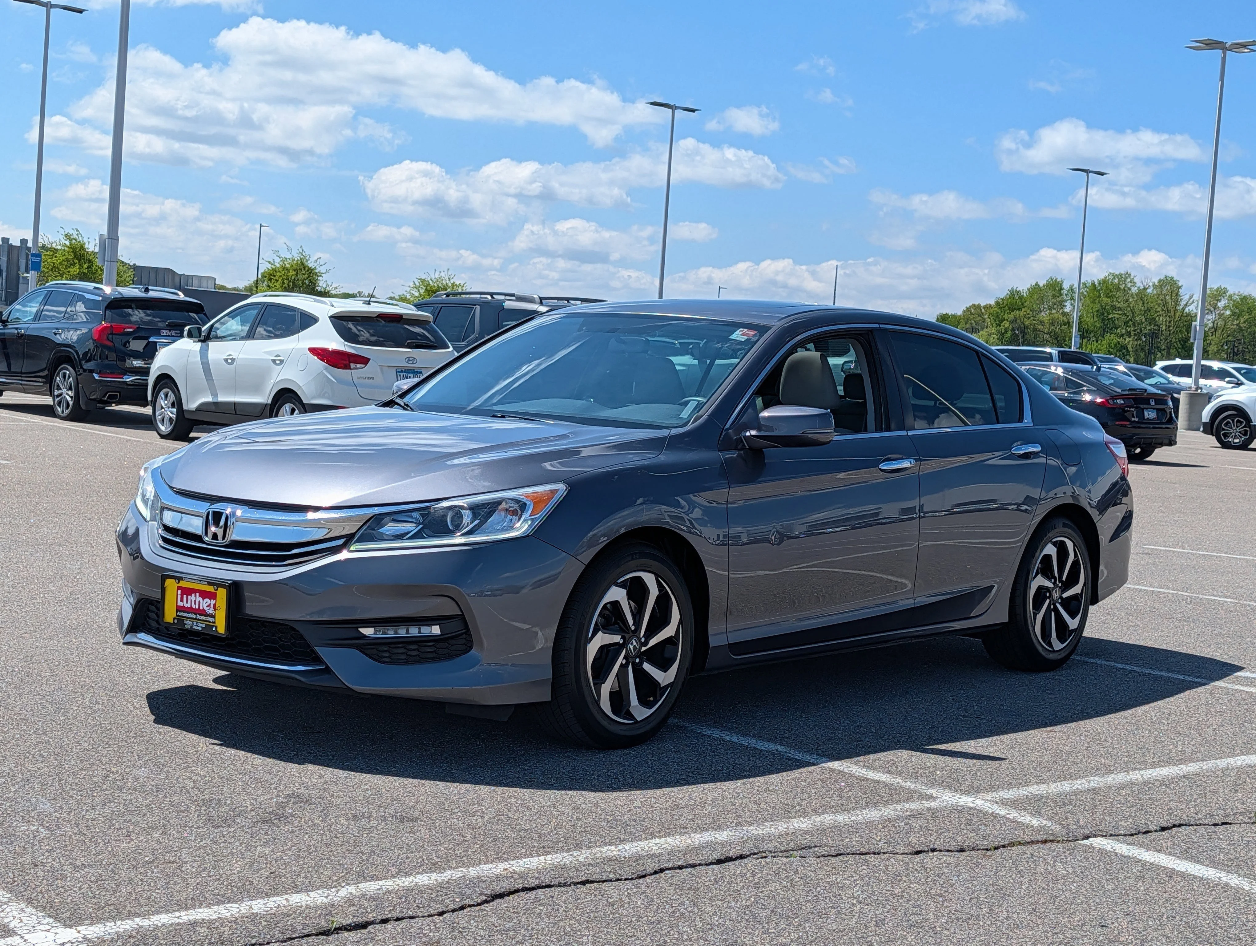 Used 2017 Honda Accord EX with VIN 1HGCR2F76HA187948 for sale in Waite Park, Minnesota