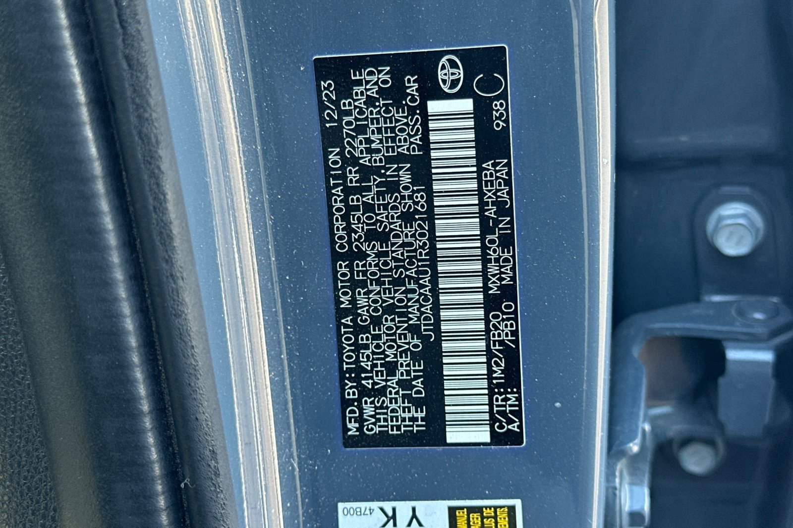 Certified Used 2024 Gray Toyota LE image 28