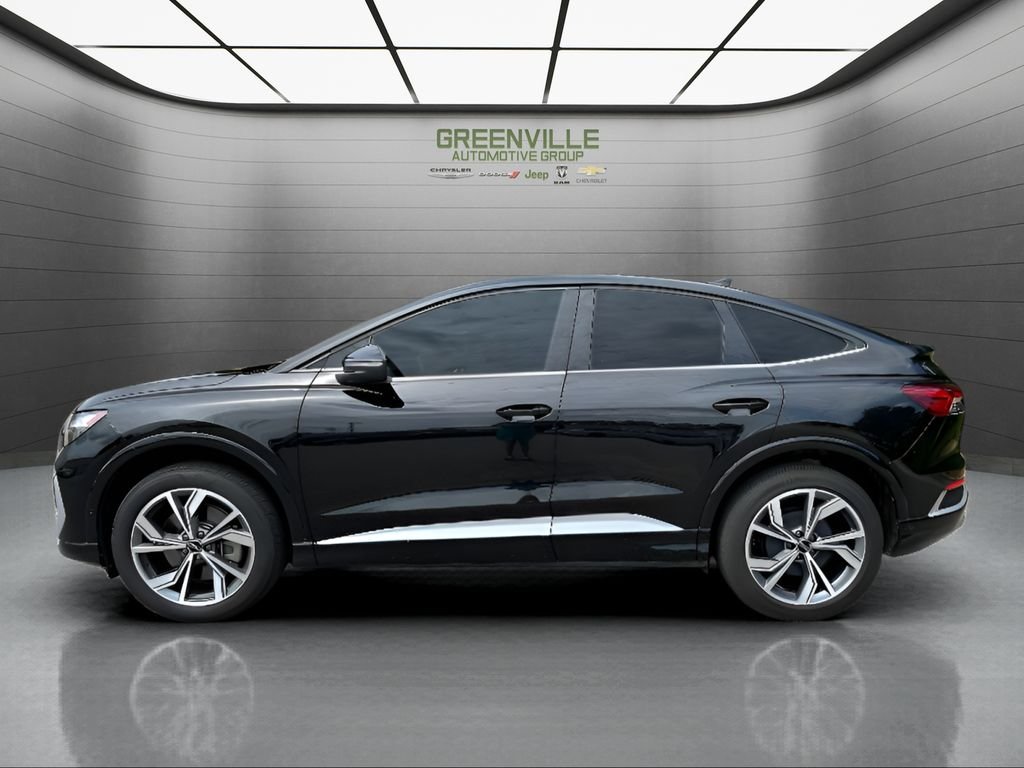 Used 2023 Audi Q4 Sportback e-tron Premium Plus with VIN WA132BFZ2PP003549 for sale in Greenville, AL