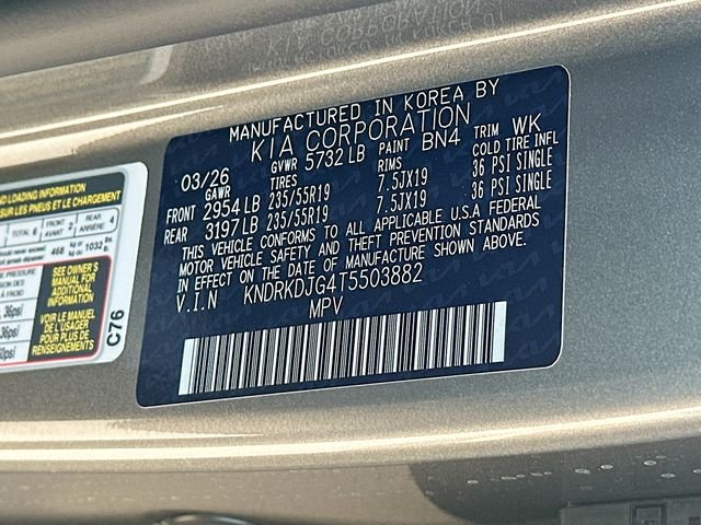 New 2026 Volcanic Sand Kia X-Line SX Prestige AWD image 34