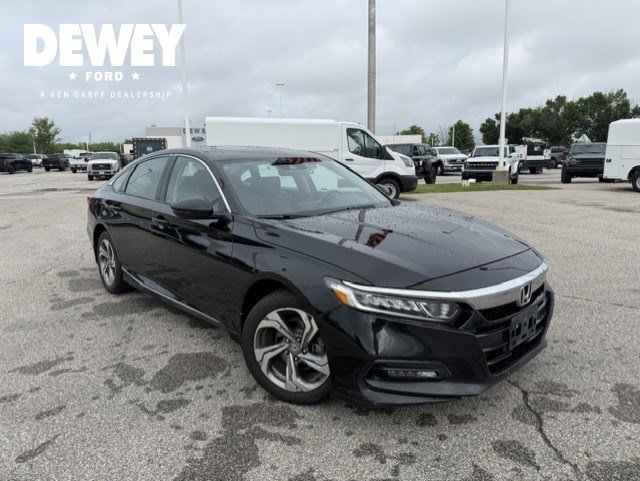 Certified Used 2018 Black Honda EX-L 1.5T image 1