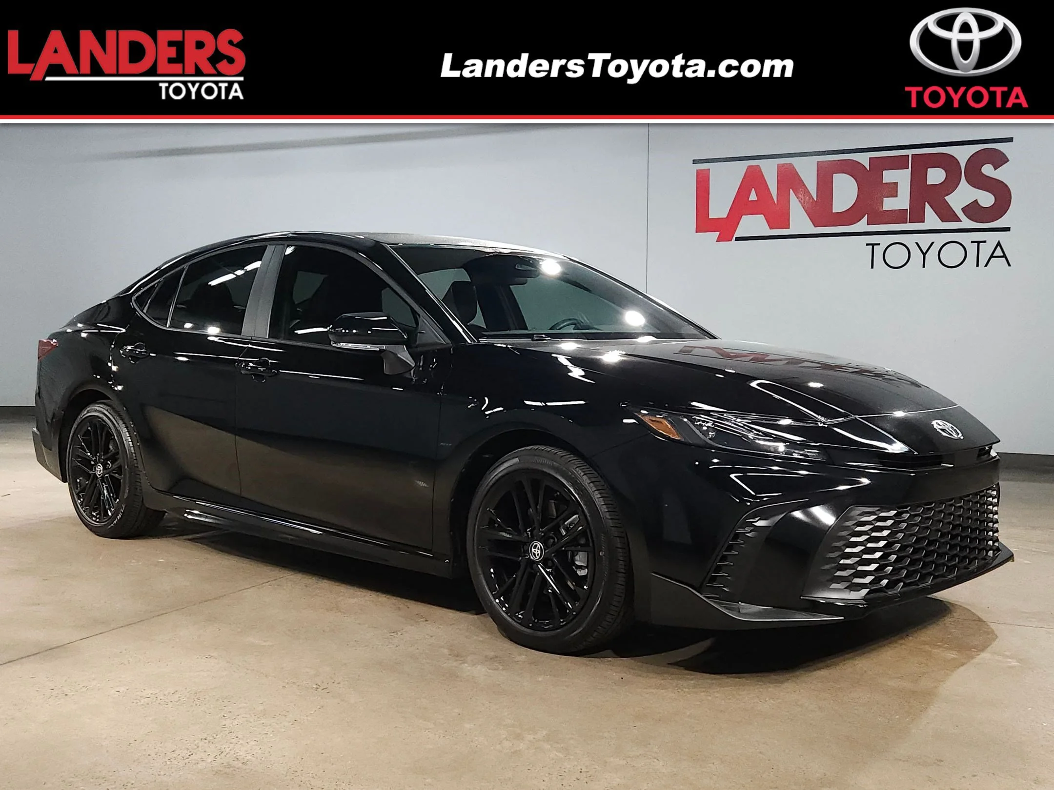 Used 2026 Midnight Black Metallic Toyota SE image 1