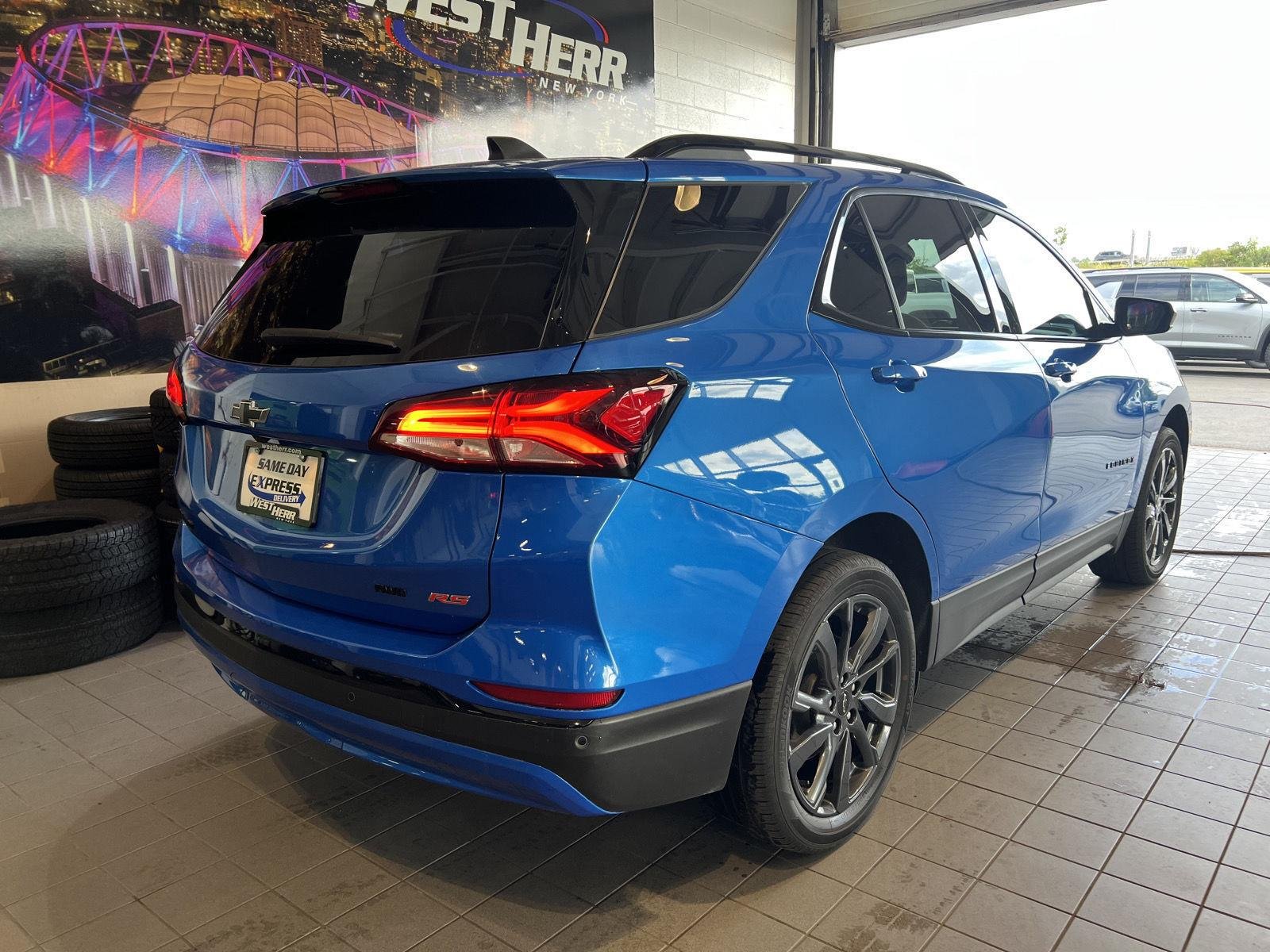 Used 2024 Riptide Blue Metallic Chevrolet RS image 10