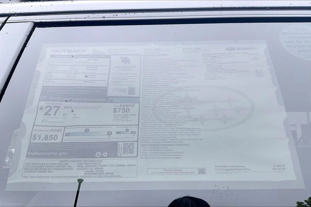New 2026 MAGNETITE GRAY METALLIC Subaru Premium image 17